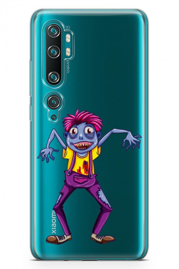 Xiaomi Mi Note 10 Kılıf Zombie Serisi Eve - 2