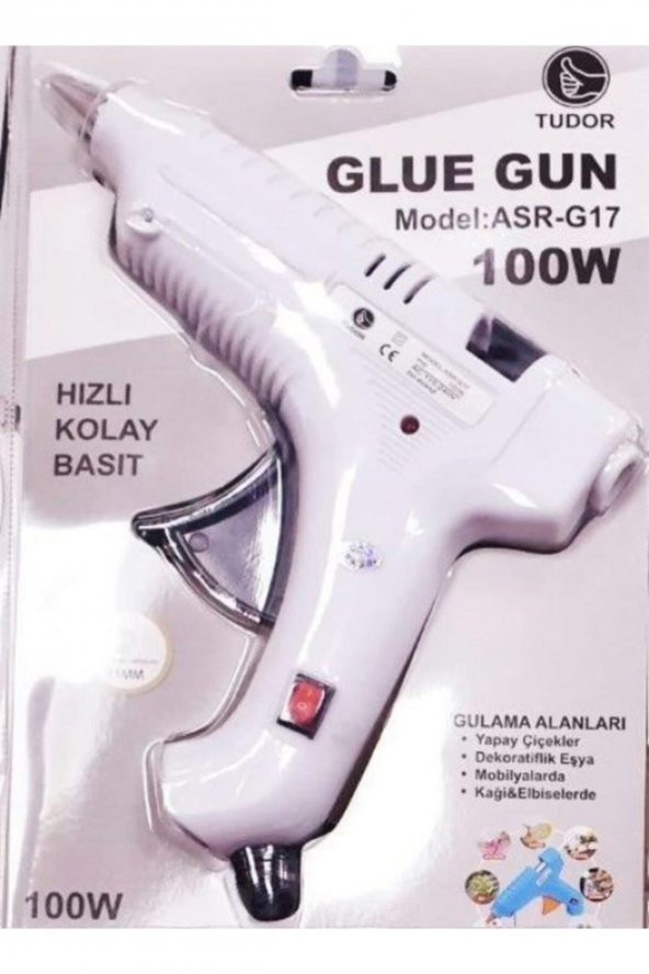 100W Garantili Sıcak Silikon Tabancası Anahtarlı Mum Glue Gun - 7