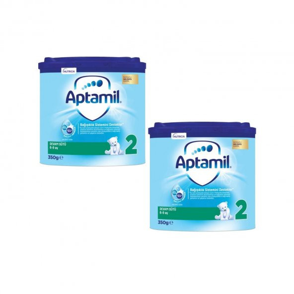 Aptamil 2 Akıllı Kutu Devam Sütü 350 grx2