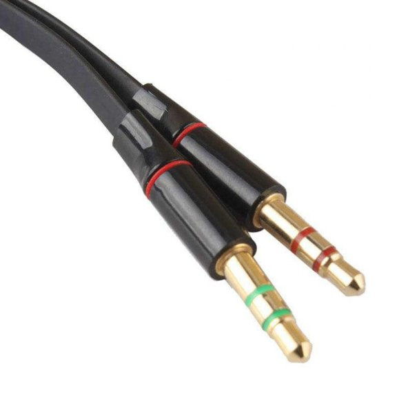 Kulaklık Mikrofon Ayırıcı Çevirici Switch Splitter 3.5mm - 3