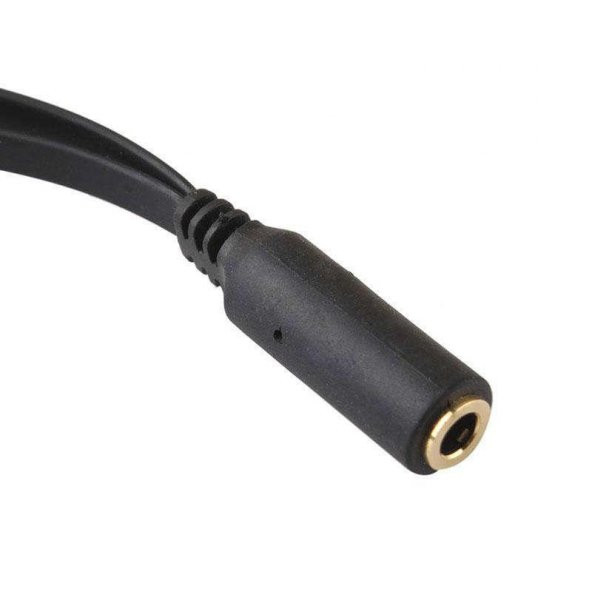 Kulaklık Mikrofon Ayırıcı Çevirici Switch Splitter 3.5mm - 4