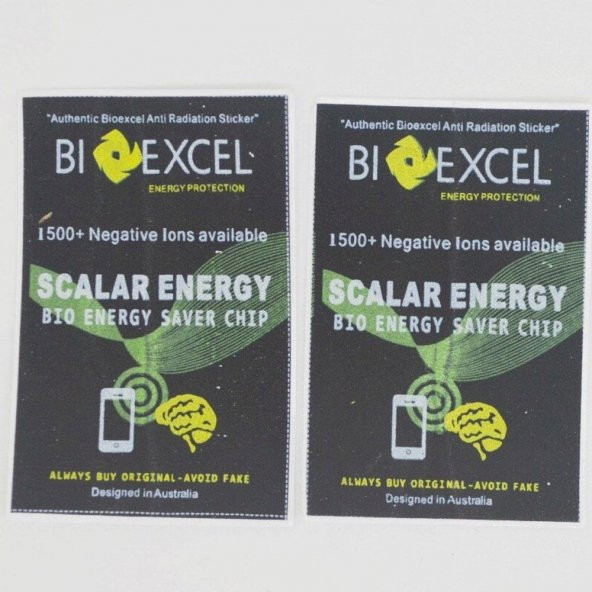 Tüm Telefon ve Tabletler İçin Radyasyon Önleyici Etiket Sticker - 3