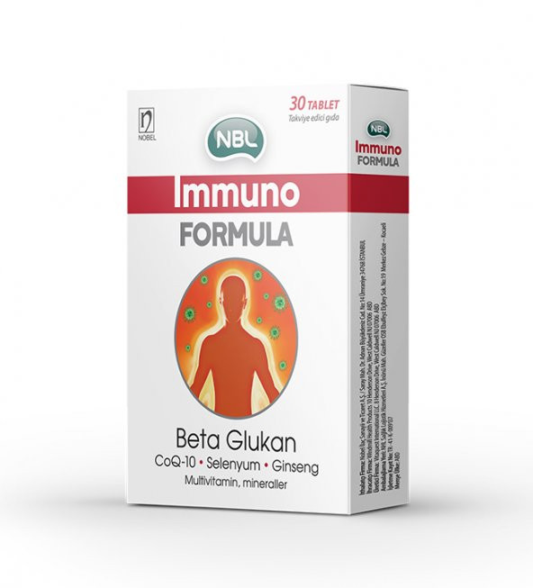 NBL Immuno Formula Selenyum & Beta Glukan 30 Tablet SKT:02/2023 - 1