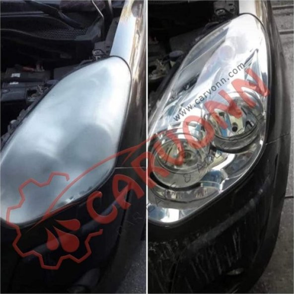 Carvonn Buharlı Yeni Nesil Far Temizleme Sıvısı 2 lt - 4