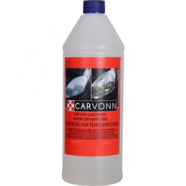 Carvonn Yeni Nesil Far Temizleme Sıvısı 1 lt AA