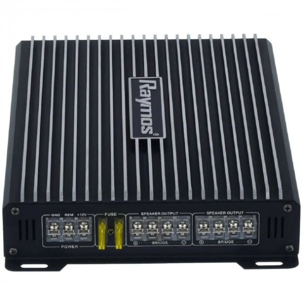 Raymos USA70.4 4 Kanal 4000W Bass Kontrol Oto Amfi - 3