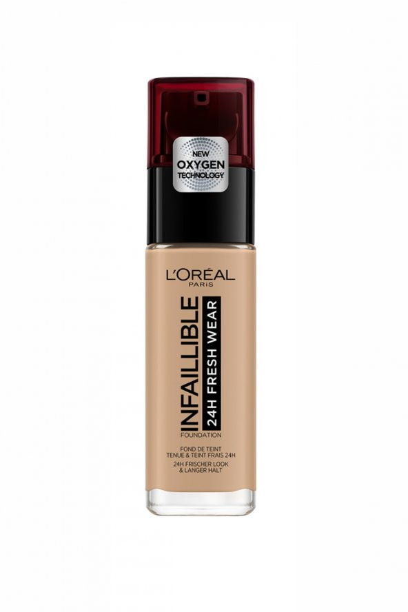 Uzun Süre Kalıcı Fondöten - Infaillible 24H Fresh Wear 220 Sand 30 ml 3600523614479 - 1