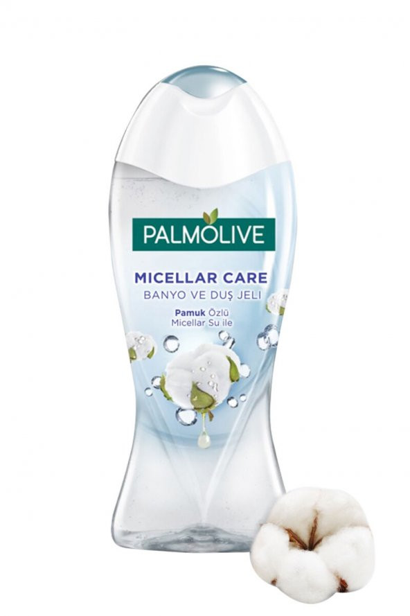 Palmolive Micellar Care Banyo Ve Duş Jeli Pamuk Özlü 500 ml - 1
