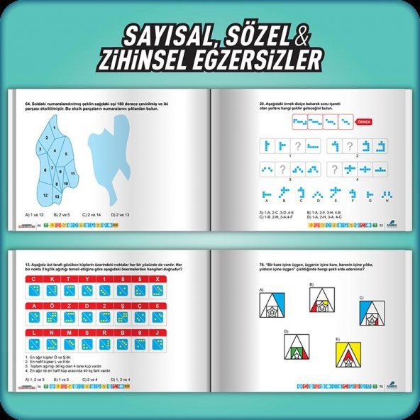 Dikkati Güçlendirme Seti 6. Sınıf 12 Yaş - Resim 6