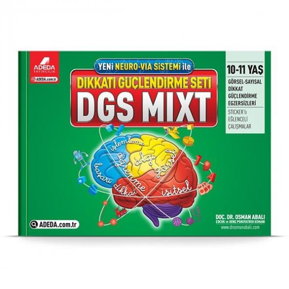 Dikkati Güçlendirme Seti Mixt 10-11 Yaş - Osman Abalı
