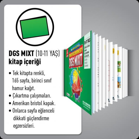 Dikkati Güçlendirme Seti Mixt 10-11 Yaş - Osman Abalı - Resim 2