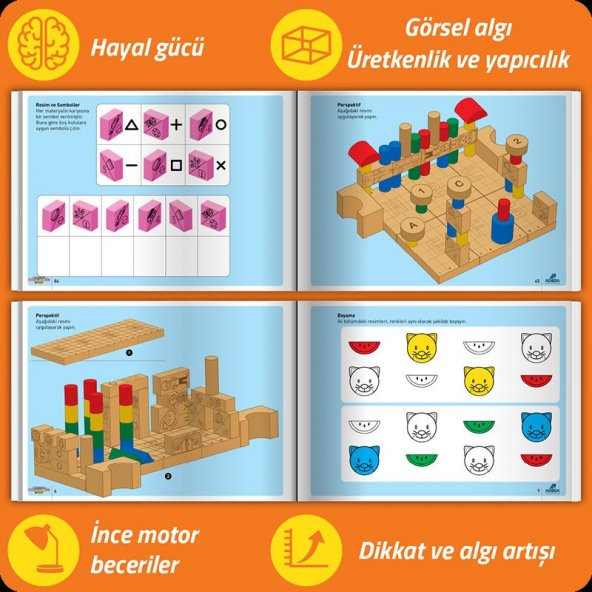 Dikkati Güçlendirme Seti DGS Plus 6 Yaş Metal Kutu - Osman Abalı - 5