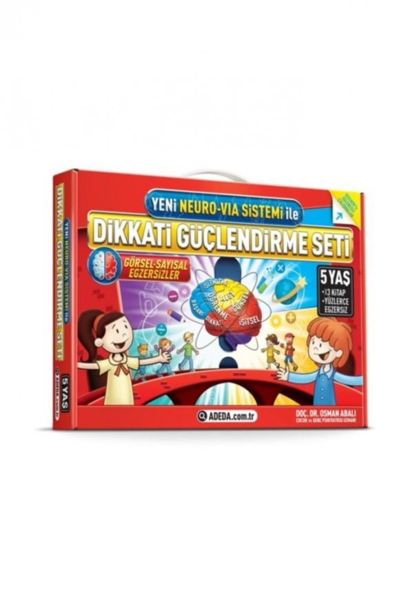 Osman Abalı 5 Yaş Dikkati Güçlendirme Seti +Hikaye Seti - 4