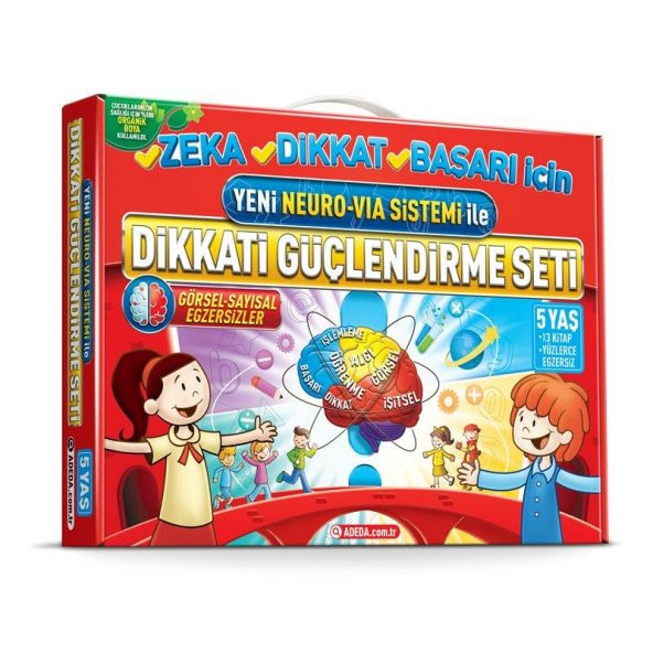 Adeda Dikkati Güçlendirme Seti 5 Yaş + Kitapçı Kedi - 2