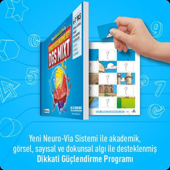Dikkati Güçlendirme Seti Mixt 6-7 Yaş - Osman Abalı - 2