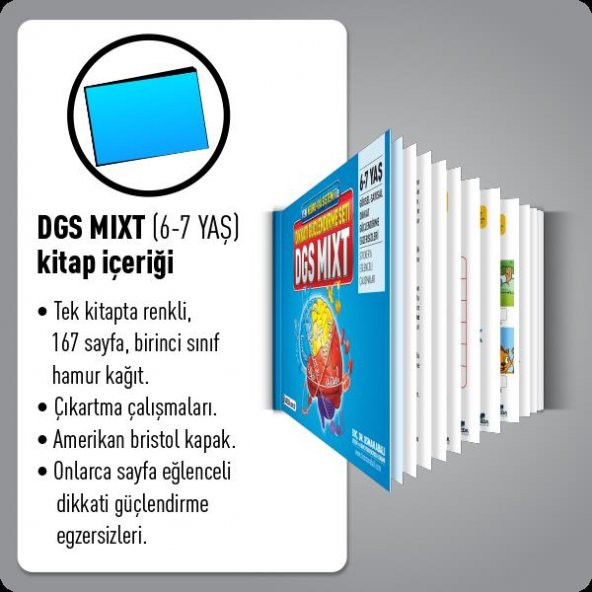 Dikkati Güçlendirme Seti Mixt 6-7 Yaş - Osman Abalı - 4