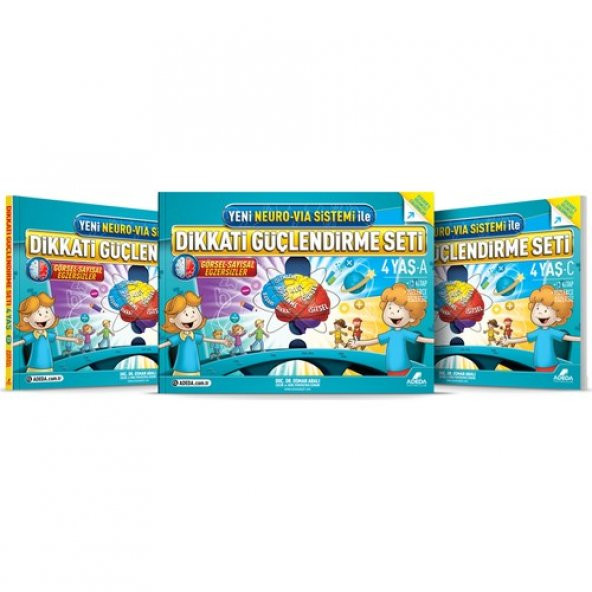Dikkati Güçlendirme Seti 4 Yaş + Görsel Dikkat Testi - Resim 3