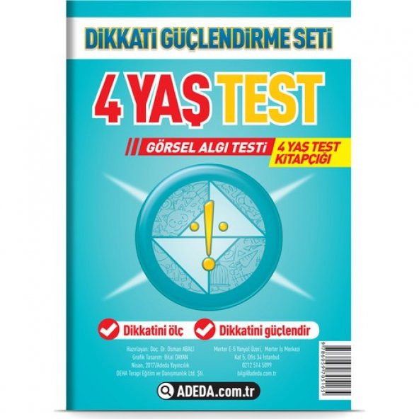 Dikkati Güçlendirme Seti 4 Yaş + Görsel Dikkat Testi - Resim 5