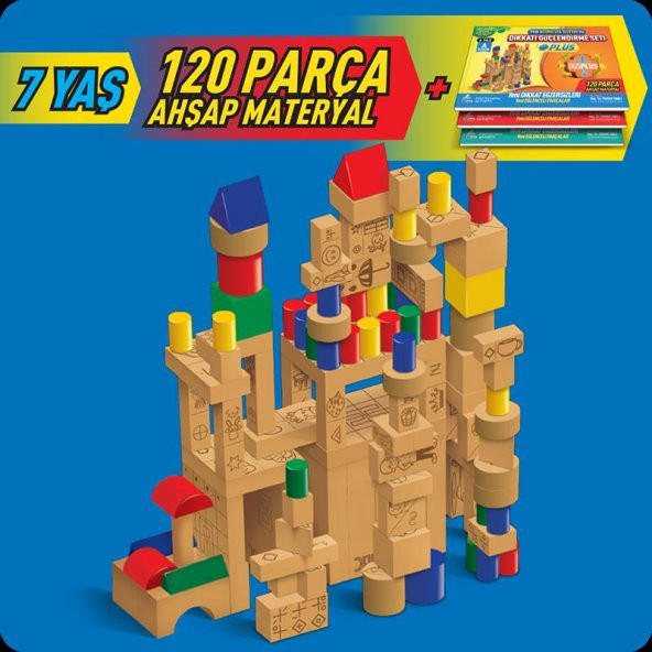 Dikkati Güçlendirme Seti DGS Plus 7 Yaş Metal Kutu - Osman Abalı - Resim 7