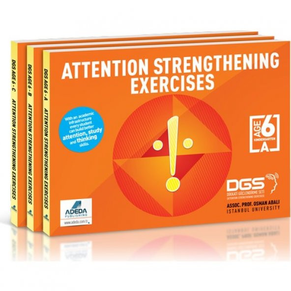 Dikkati Güçlendirme Seti ~ Anasınıfı - 6 Yaş İngilizce - 2