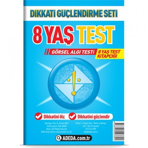 Dikkati Güçlendirme Seti 8 Yaş + Görsel Dikkat Testi - Resim 4