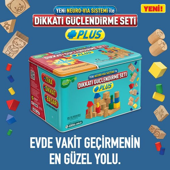 Dikkati Güçlendirme Seti DGS Plus 9 Yaş Metal Kutu - Osman Abalı - 2