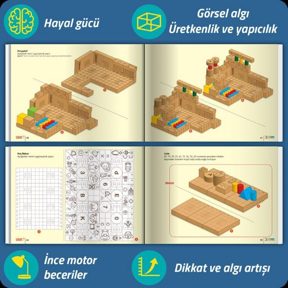 Dikkati Güçlendirme Seti DGS Plus 9 Yaş Metal Kutu - Osman Abalı - 5