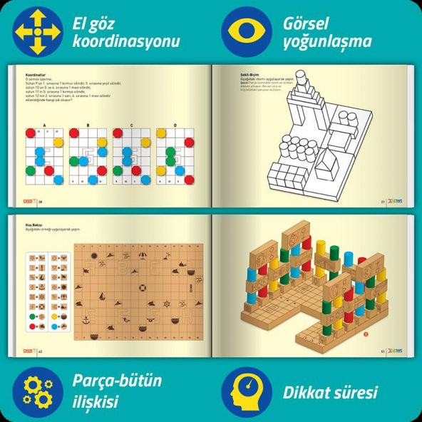 Dikkati Güçlendirme Seti DGS Plus 9 Yaş Metal Kutu - Osman Abalı - 6