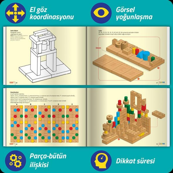 Dikkati Güçlendirme Seti DGS Plus 11 Yaş Metal Kutu - Osman Abalı - 6