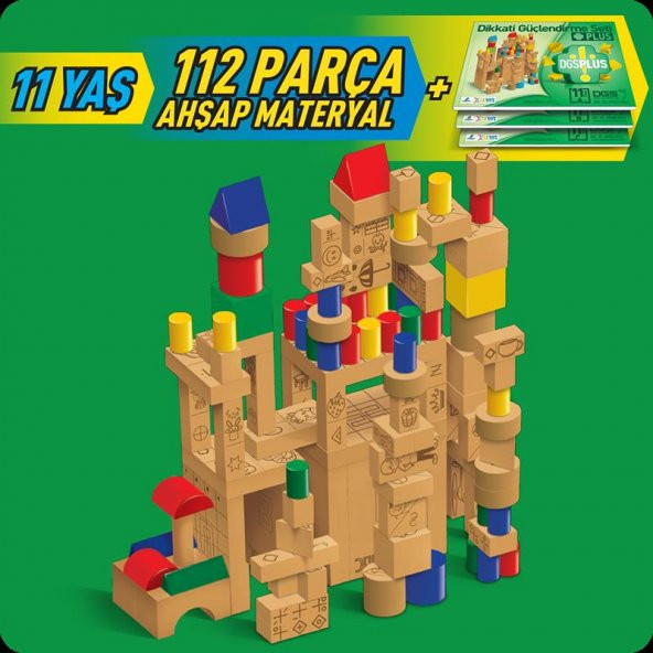 Dikkati Güçlendirme Seti DGS Plus 11 Yaş Metal Kutu - Osman Abalı - 7