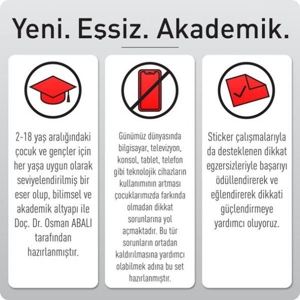Adeda - Dgs Dikkati Güçlendirme Seti Anasınıfı 5 Yaş (3 Kitap) - Osman Abalı - 6