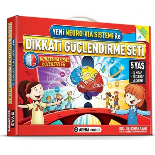 Dikkati Güçlendirme Seti 5 Yaş + Görsel Dikkat Testi - 2