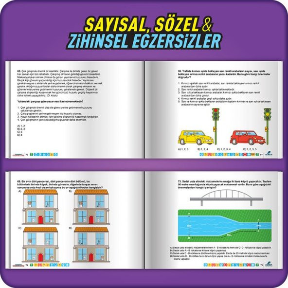 Dikkati Güçlendirme Seti 7. Sınıf - 13 Yaş - Osman Abalı - Resim 5