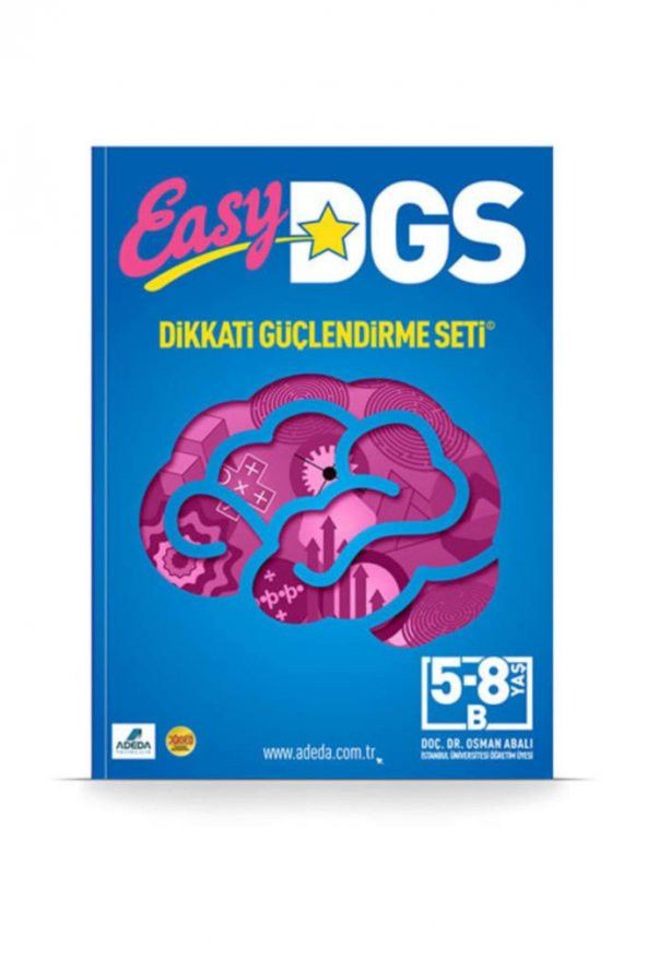 Easy Dikkati Güçlendirme Seti 5-8 Yaş B Kitapçığı