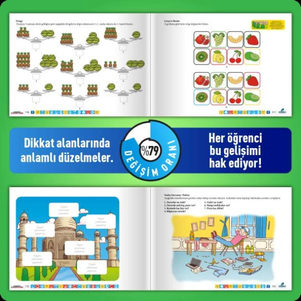 Bilsem Hazırlık Adeda Dikkat Geliştirme Seti 10-11 Yaş - 3