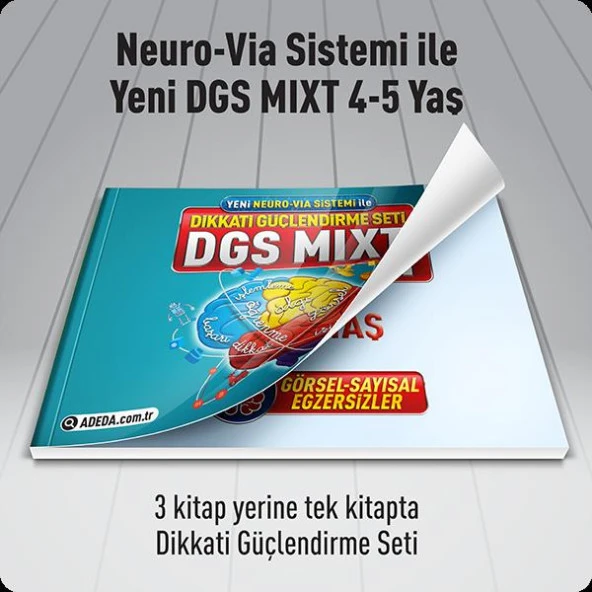 Dikkati Güçlendirme Seti Mixt 4-5 Yaş - Osman Abalı - 3