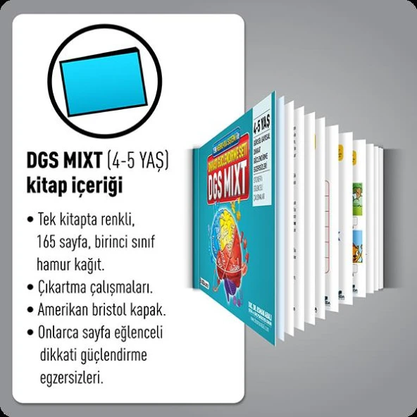 Dikkati Güçlendirme Seti Mixt 4-5 Yaş - Osman Abalı - 4