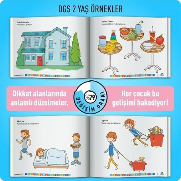 Dikkati Güçlendirme Seti - Anasınıfı 2 Yaş Neuro Via - Osman ABALI - 10