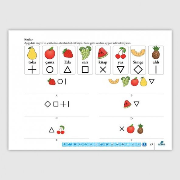 Dikkati Güçlendirme Seti 10 Yaş + Görsel Dikkat Testi - Resim 4