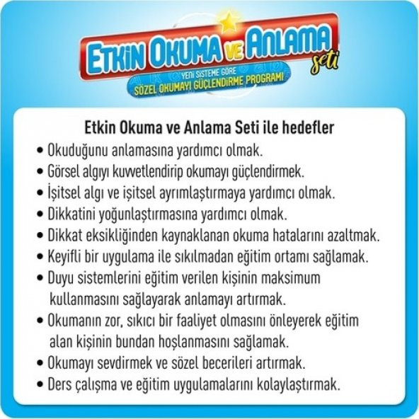 Adeda Yayıncılık Etkin Okuma ve Anlama, Sözel Okumayı Güçlendirme Seti 8+ Yaş (2.Kademe) - 4
