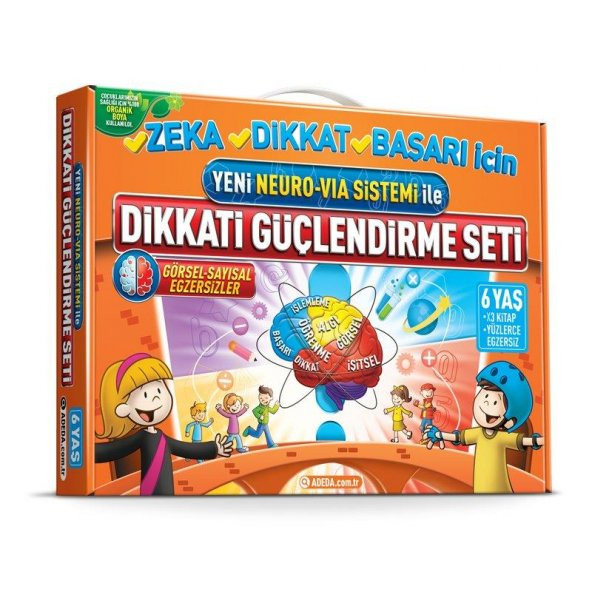 Adeda Dikkati Güçlendirme Seti 6 Yaş + Fin Fin Fil - 2