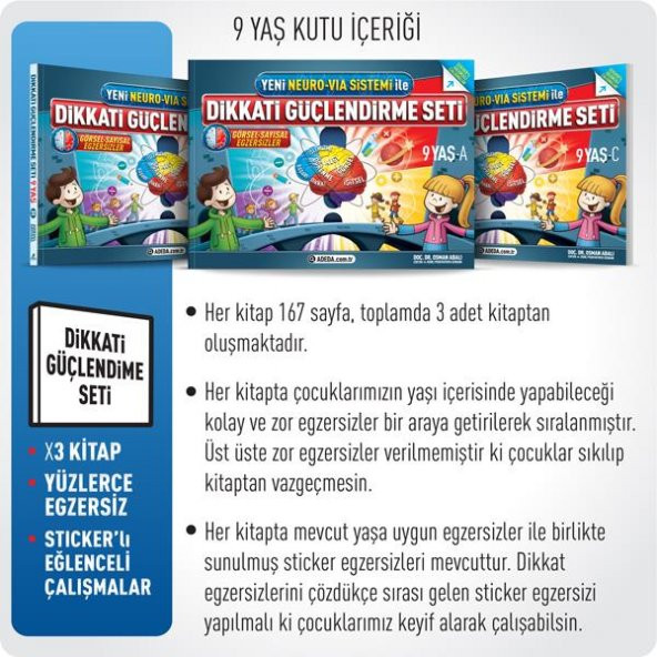 Dikkati Güçlendirme Seti 9 Yaş - Resim 5