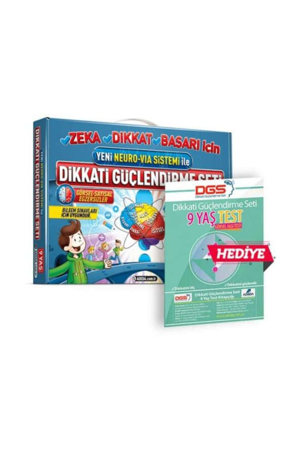 Neuro Via Dikkati Güçlendirme Seti 9 Yaş + Test