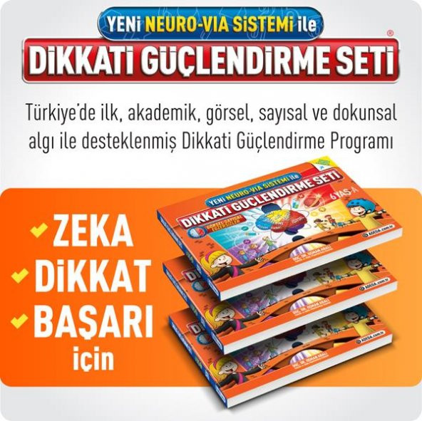 Dikkati Güçlendirme Seti - 6 Yaş - 2