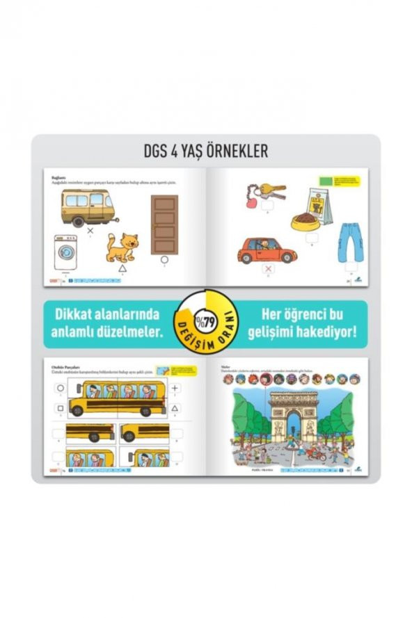 Adeda Dikkati Güçlendirme Seti 4 Yaş + Gelişimsel Hikaye Seti - Resim 3