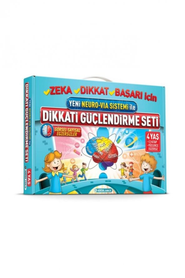 Adeda Dikkati Güçlendirme Seti 4 Yaş + Gelişimsel Hikaye Seti - Resim 4