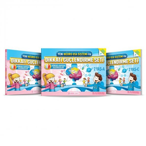 Adeda - Dgs Dikkati Güçlendirme Seti 4 Yaş (3 Kitap) - 2
