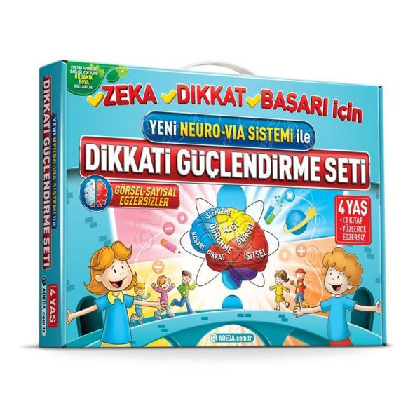 Adeda Dikkati Güçlendirme Seti 4 Yaş + Yazmayı Güçlendirme Seti - 2