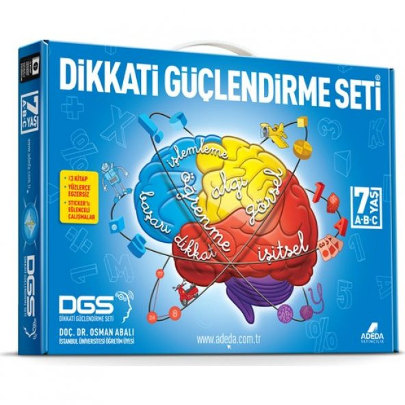 Bilsem sınav hazırlık seti - Adeda 7 Yaş - Osman Abalı - 2