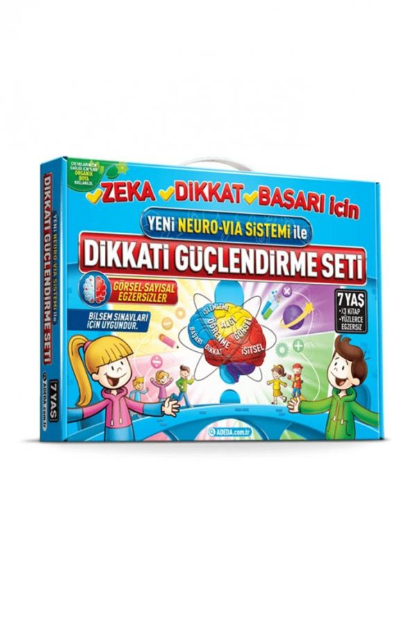 Dikkati Güçlendirme Seti - 1. Sınıf - 7 Yaş